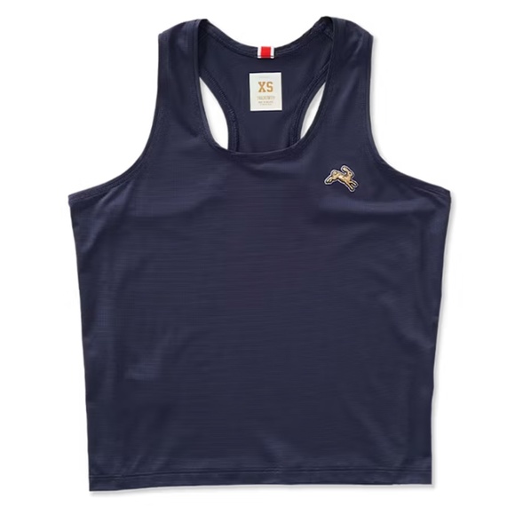 Tracksmith Women's Twilight Crop Tank Navy - New- Size XS - Picture 4 of 6
